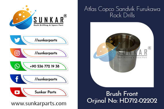 Atlas Copco Brush Front HD712-02202