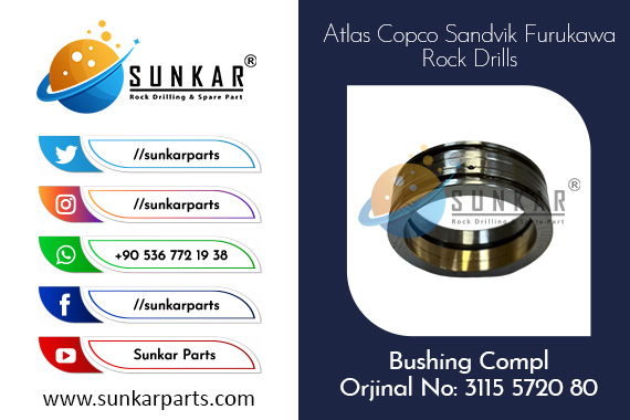 Atlas Copco Bushing Compl 3115 5720 80