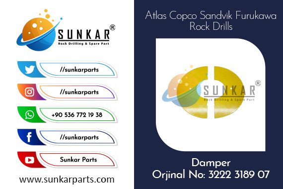 Atlas Copco Damper 3222 3189 07 