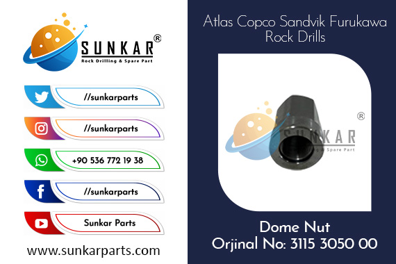 Atlas Copco Dome Nut 3115 3050 00