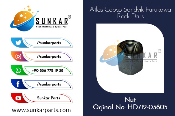 Atlas Copco Nut HD712-03605