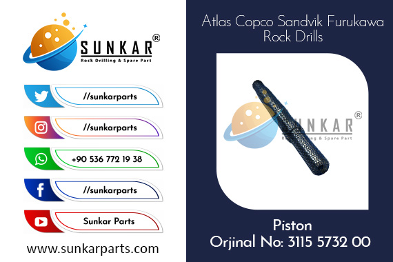 Atlas Copco Piston 3115 5732 00