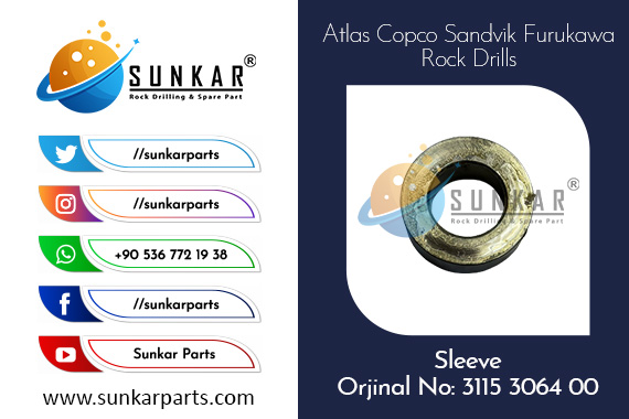 Atlas Copco Sleeve 3115 3064 00