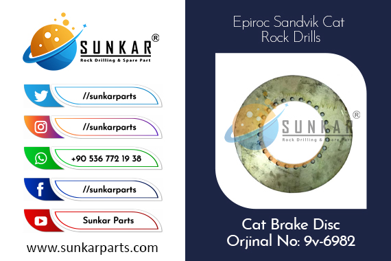 Cat Brake Disc 9v-6982