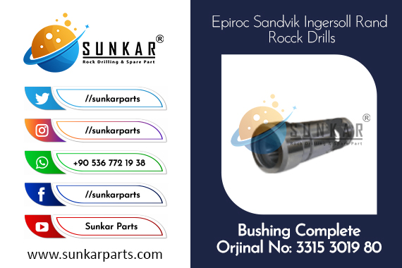 Epiroc Bushing Complete 3315 3019 80