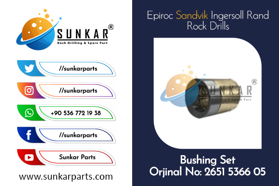 Epiroc Bushing Set 2651 5366 05