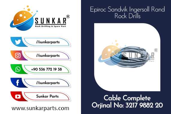 Epiroc Cable Complete 3217 9882 20