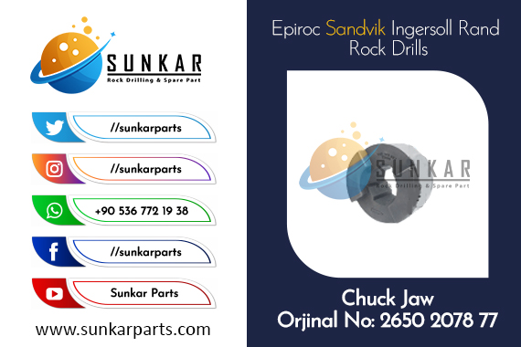 Epiroc Chuck Jaw 2650 2078 77