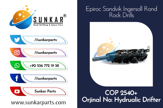 Epiroc COP 2540+ Hydraulic Drifter