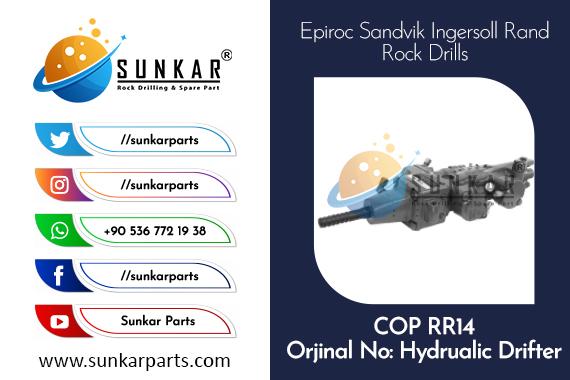 Epiroc COP RR14 Hydraulic Drifter