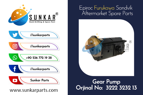 EPİROC GEAR PUMP 3222 3232 13