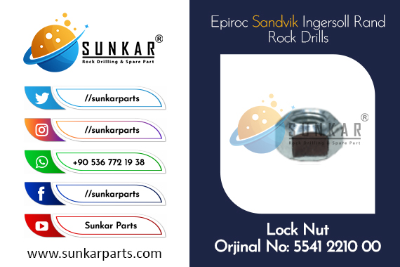 Epiroc Lock Nut 5541 2210 00