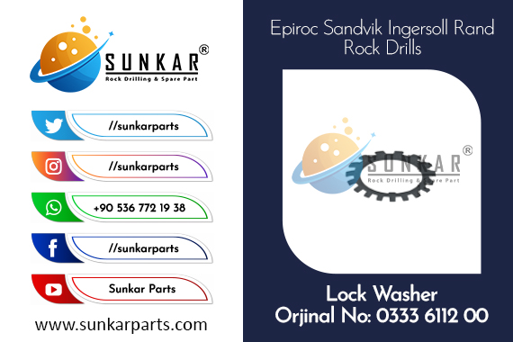 Epiroc Lock Washer 0333 6112 00