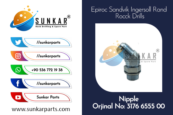 Epiroc Nipple 3176 6555 00