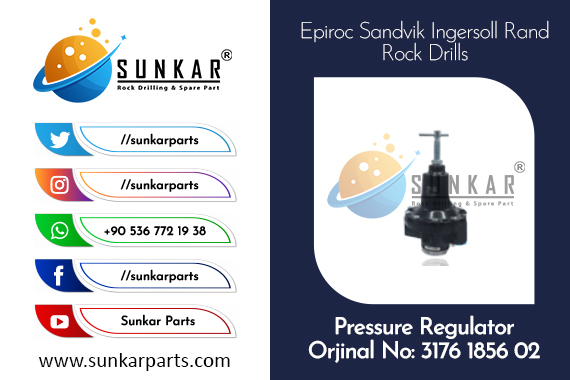 Epiroc Pressure Regulator 3176 1856 02