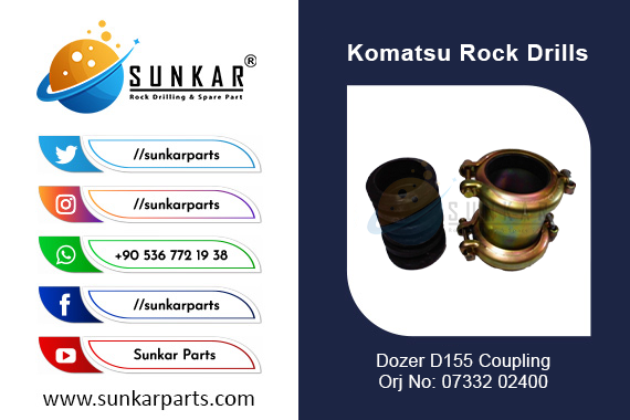 Komatsu Dozer D155 Coupling 07332 02400