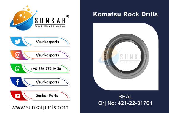 KOMATSU SEAL 421 22 31761 