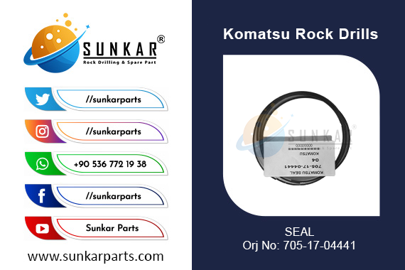 KOMATSU SEAL 705 17 04441  