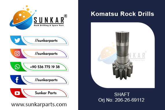 KOMATSU SHAFT PC210LC 8 206 26 69112 