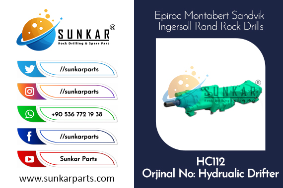 Montabert HC112 Hydraulic Drifter