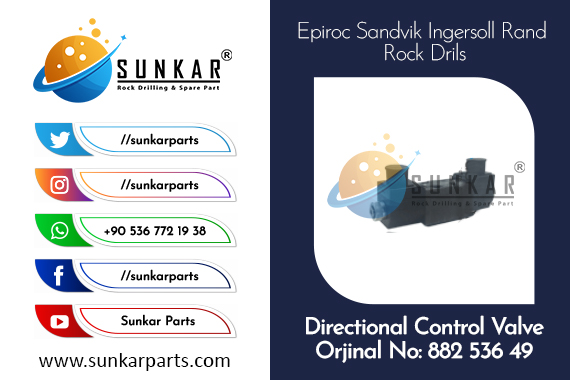 Sandvik Directional Control Valve 882 536 49