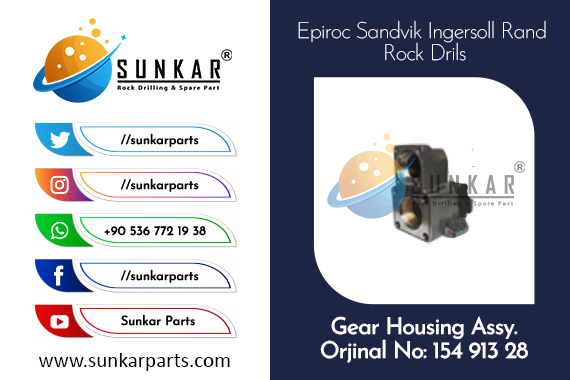 Sandvik Gear Housing Assy 154 913 28