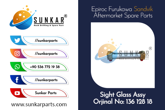 Sandvik Sight Glass Assy. 136 128 18