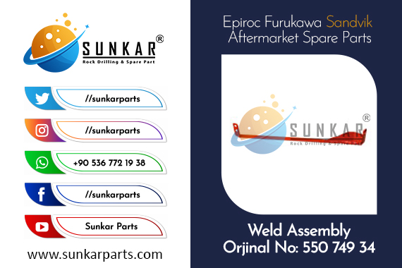 Sandvik Weld Assembly 550 749 34