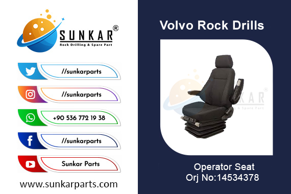 Volvo 14534378 Operator Seat