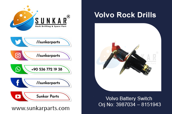 Volvo Battery Switch 3987034  8151943