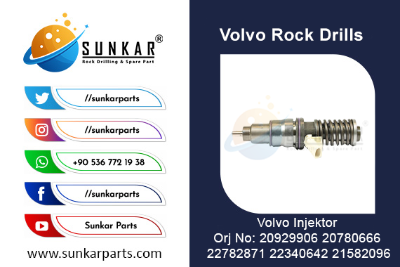 Volvo Injektor 20929906 20780666 22782871 22340642 21582096