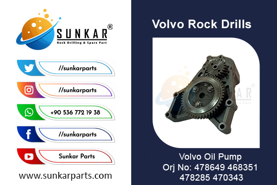Volvo Oil Pump 478649 468351 478285 470343