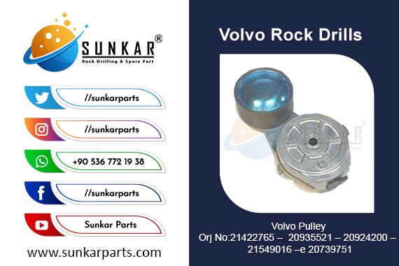 Volvo Pulley  21422765    20935521   20924200   21549016  e 20739751